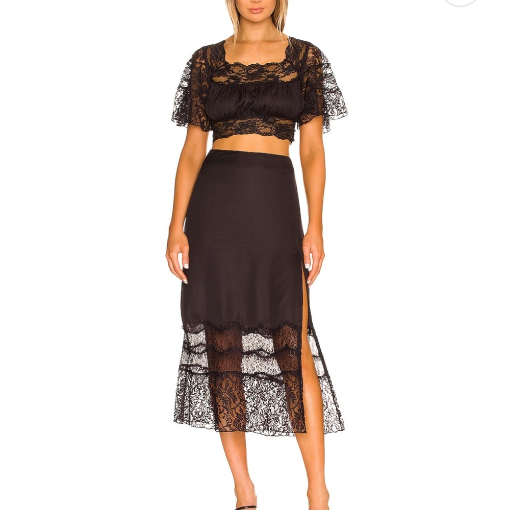 Tularosa Hailey Lace Top and Skirt